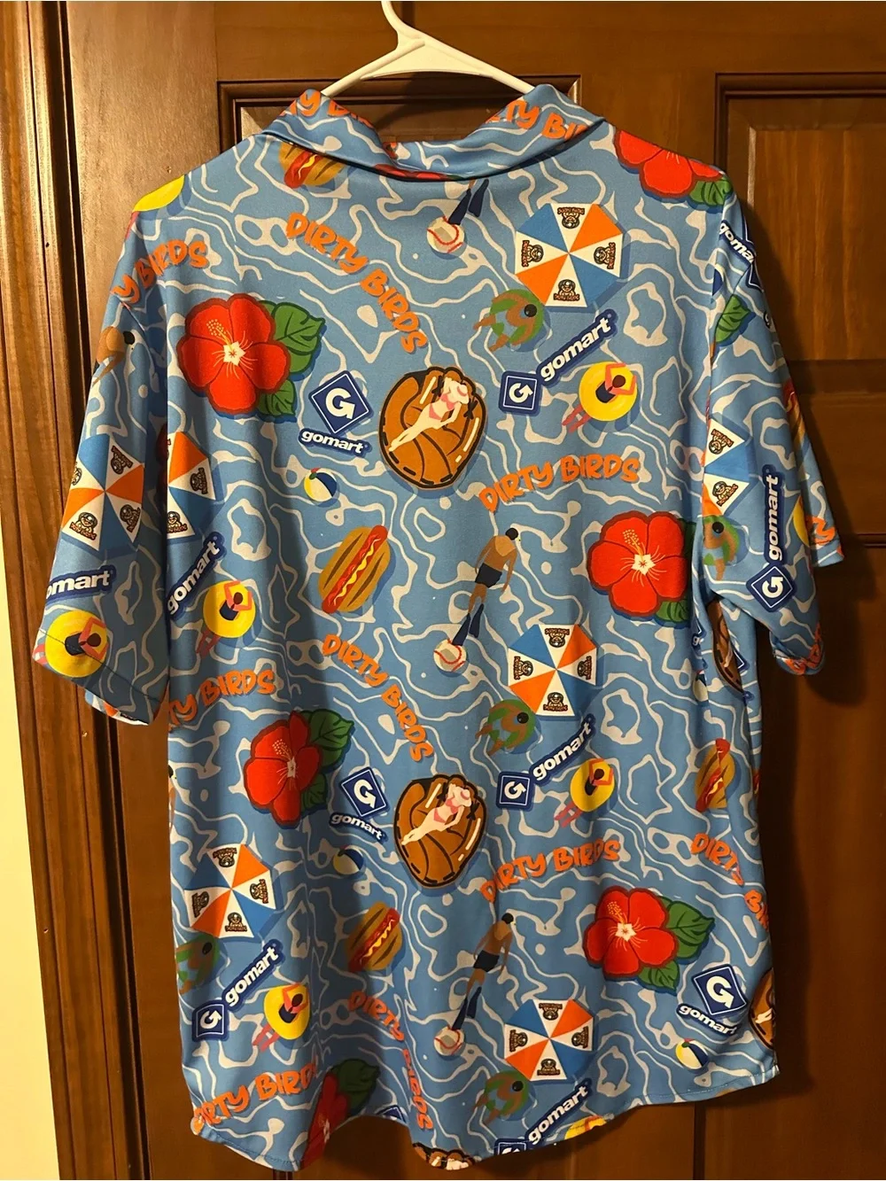 Charleston Dirty Birds Go-Mart Collab Hawaiian Shirt